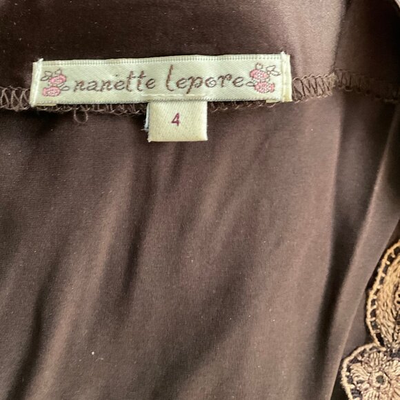 Vintage Nanette Lepore Tank Top ASO Buffy Summers in Brown - Picture 3 of 5